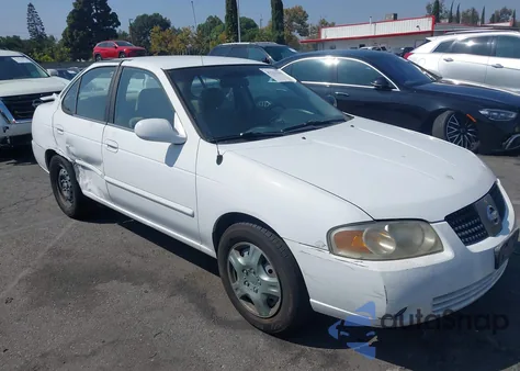 2004 Nissan Sentra 1.8S z USA, uszkodzony, nr VIN 3N1CB51D24L480625